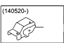 Hyundai 43176-32050 Bracket-Roll Support,Rear