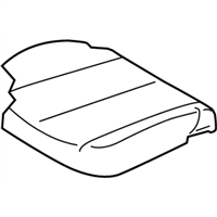 Hyundai 88160-2L590-JBF COVERING-FRONT SEAT CUSHION DRIVER