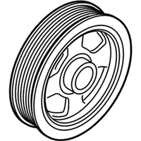 Hyundai 23124-2E003 PULLEY-DAMPER