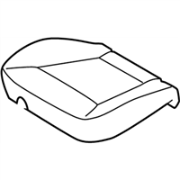 Hyundai 88160-0W700-MKU COVERING-FRONT SEAT CUSHION DRIVER