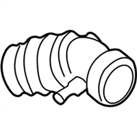 Hyundai 28139-39002 HOSE-AIR INTAKE