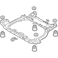 Hyundai 62405-2L110 CROSSMEMBER COMPLETE