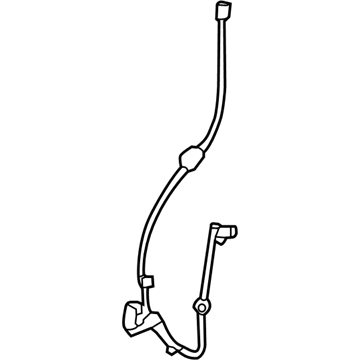 Hyundai 91920-H9300 Cable Assembly-ABS.EXT,LH