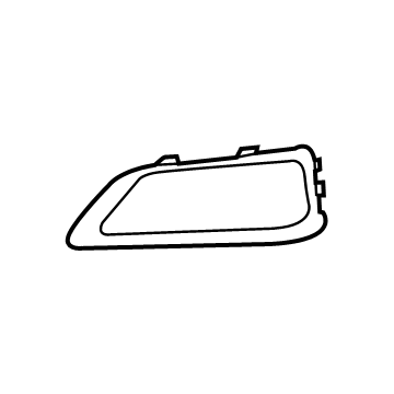 86563-J9000 Genuine Hyundai MOULDING-Front Bumper,LH