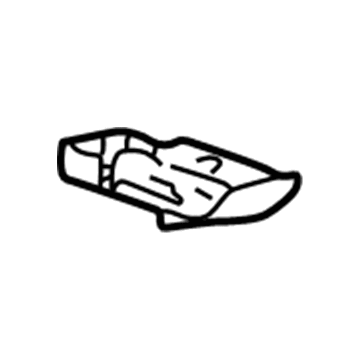 84550-38100-ZX Genuine Hyundai Ashtray Assembly-Center Facia