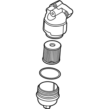 Hyundai Accent Oil Filter - 26300-2M000