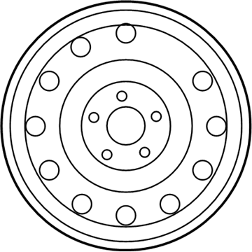 Hyundai Spare Wheel - 52910-0A110