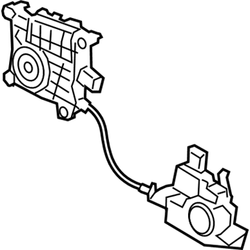 81800-S1100 Genuine Hyundai Power Tail Gate Power Latch Assembly