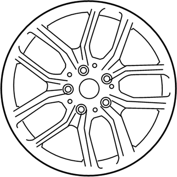 Hyundai Veloster Spare Wheel - 52910-J3250