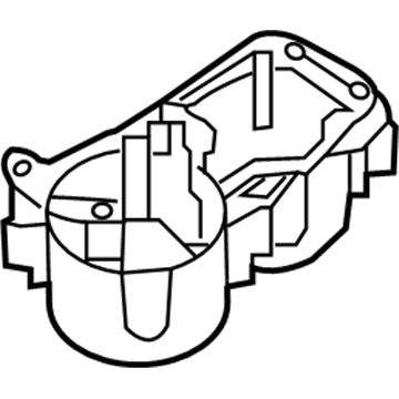 Genuine Hyundai 84635-2L000 Floor Console Bracket Assembly Front 