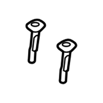 Hyundai 88720-3Q000-RAS Guide Assembly-Headrest
