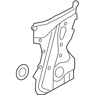 Genuine Hyundai 21350-2G000 Timing Chain Cover Assembly Genuine Hyundai 21350-2G000 Timing Chain Cover Assembly