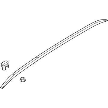 Genuine Hyundai 67310-25000 Roof Rail Assembly Genuine Hyundai 67310-25000 Roof Rail Assembly