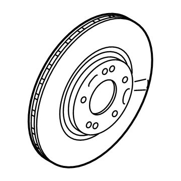 Hyundai 51712-S0000 Disc-Front Wheel Brake