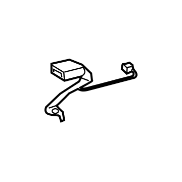 Hyundai 89863-S8000-NNB Buckle Assembly-3RD S/BELT,Ctr