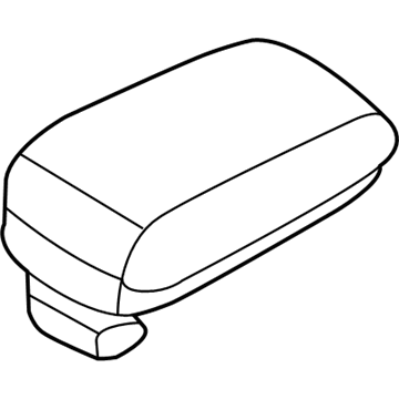 Genuine Hyundai 84660-1R100-SBR Console Armrest Assembly Genuine Hyundai 84660-1R100-SBR Console Armrest Assembly