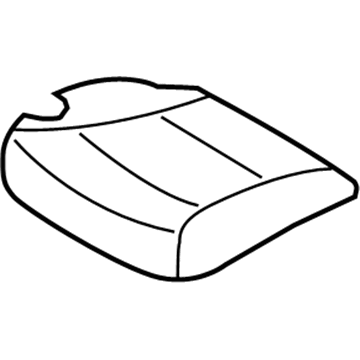 Genuine Hyundai 88101-4R110-YDY Seat Cushion Assembly Front Genuine Hyundai 88101-4R110-YDY Seat Cushion Assembly Front