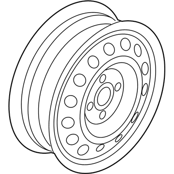 Hyundai Azera Spare Wheel - 52910-2M910