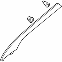 Hyundai 85820-3X000-VYF TRIM ASSEMBLY-FRONT PILLAR RH