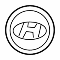 Hyundai 52960-2H700 CAP ASSEMBLY-STEEL WHEEL HUB