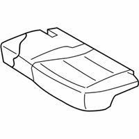 Hyundai 89100-B8120-R5X CUSHION ASSEMBLY-2ND SEAT,LH