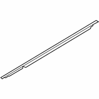 Hyundai 83210-3V010 WEATHERSTRIP ASSEMBLY-REAR DOOR BELT OUTSIDE LH