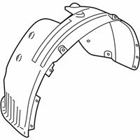 Hyundai 86811-S2000 GUARD ASSY-FRONT WHEEL,LH