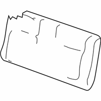 Hyundai 89470-38200-GDN Rear Right Seatback Main Cover