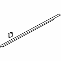 Hyundai 82210-4D000 WEATHERSTRIP ASSEMBLY-FRONT DOOR BELT OUTSIDE LH