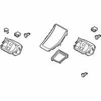 Hyundai 84650-3XAF0-SA5 COVER ASSEMBLY-CONSOLE UPPER