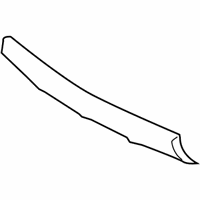 86525-2B000 Genuine Hyundai Cover-Front Bumper,Lower