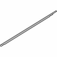 Hyundai 82210-B1010 WEATHERSTRIP ASSEMBLY-FRONT DOOR BELT OUTSIDE LH
