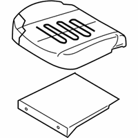 Passenger Side Genuine Hyundai 88200-2H000-AAN Seat Cushion Assembly Front Passenger Side Genuine Hyundai 88200-2H000-AAN Seat Cushion Assembly Front