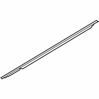 Hyundai 82210-3V000 WEATHERSTRIP ASSEMBLY-FRONT DOOR BELT OUTSIDE LH