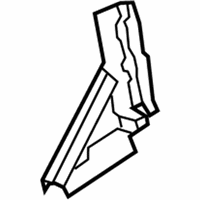 Hyundai 83280-3N000-W2V GARNISH ASSEMBLY-REAR DOOR REAR FRAME,RH