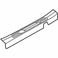 Hyundai 85871-3V605-HZ TRIM ASSEMBLY-FRONT DOOR SCUFF LH