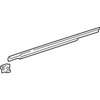 Hyundai 82210-39000 WEATHERSTRIP ASSEMBLY-FRONT DOOR BELT OUTSIDE LH