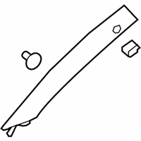 Hyundai 85820-3N700-TX TRIM ASSEMBLY-FRONT PILLAR RH