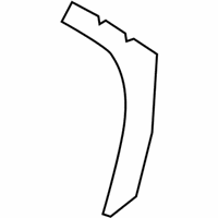 Hyundai 88345-2H000 COVER-FRONT BACK ANTI NOISE