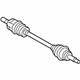 Hyundai 49500-F2100 Shaft Assembly-Drive,LH