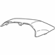 Hyundai 87616-C1000 Rear View Mirror Scalp, Left, Exterior