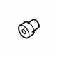 Hyundai 87259-2D500 Cap Nut-Radiator,Upper