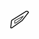 Hyundai 82664-G2000 Pad-Door Outside Handle Rear,RH