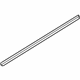 Hyundai 82231-3X000 Weatherstrip-Front Door Belt Inside LH