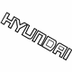 Hyundai 86321-38000 Emblem