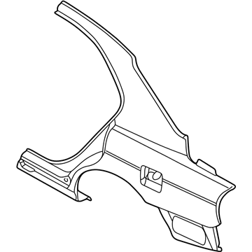 Hyundai 71504-3DB00 Panel Assembly-Quarter Outer,RH