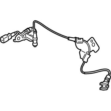 Hyundai 59830-J5050 Sensor Assembly-Front ABS.RH