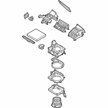 Hyundai 97100-N9050 Blower Unit