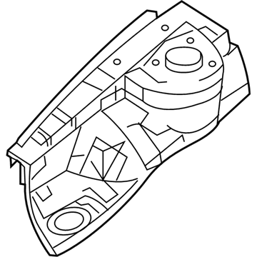 Hyundai 64502-2L010 Panel Assembly-Fender Apron,RH