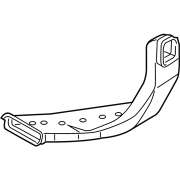 Hyundai 97360-S2000 Duct-Rear Heating,LH